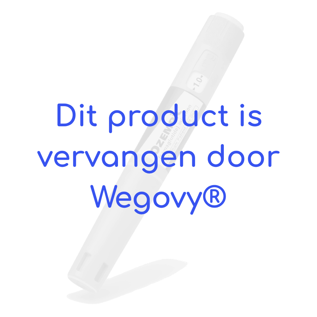 Ozempic vervangen door Wegovy